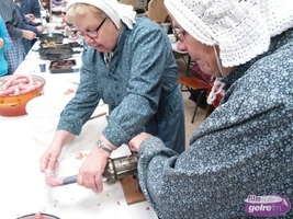 Slachtvisite bij ons in de regio; bij museum Smedekinck in Zelhem