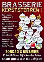 Brasserie Kerststerren op 8 december in 't Noorden Aalten