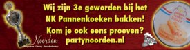 Pannenkoekenhuys ’t Noorden wint 3e prijs bij NK Pannenkoekenbakken