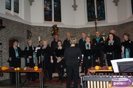 Optreden Stadskoor Bredevoort in de Barokkerk Zwillbrock op 2 februari 2014