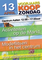 Voorjaarskoopzondag Aalten 13 april