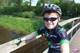 Ryon Somsen fietst De Kanjer Challenge