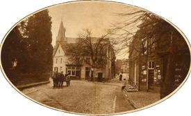 Oplossing zoekplaatje: Aalten, Landstraat - Kerkstraat.