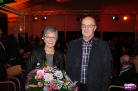 Eremedaille voor Gerrit Simmelink tijdens Nieuwjaarsreceptie Gemeente Aalten