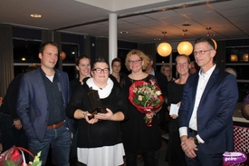 Nieuwjaarsreceptie Bredevoort: Bestuur school 't Bastion wint 'De Pompeprijs'