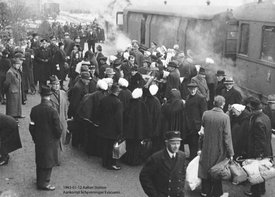 Evacuatie Scheveningen 1943 bij ADW