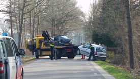 Ongeval op de Dinxperlosestraatweg Aalten.
