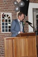 Receptie 25-jarig bestaan 't Romienendal, gebouw is het hart van de buurtschap Dale.