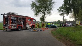 Ongeluk in Aalten; persoon gewond