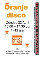 Oranje disco bij Dansstudio Vieberink in Aalten